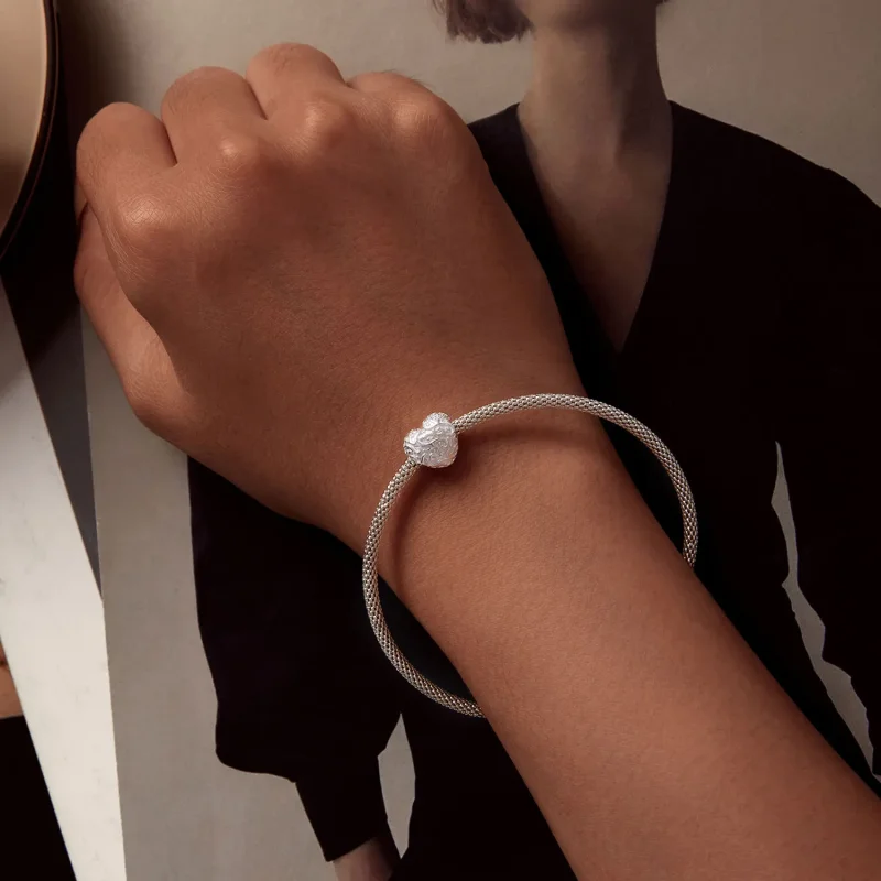 (imagine pentru) Pandora Stil Inimă Model Charm în formă de inimă - SCC2618 - Vizualizare 6