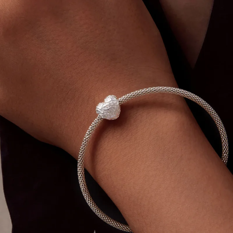 (imagine pentru) Pandora Stil Inimă Model Charm în formă de inimă - SCC2618 - Vizualizare 7