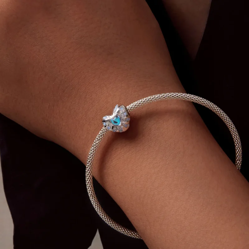 (imagine pentru) Pandora Stil Inimă de Iluzie Charm - BSC918 - Vizualizare 7