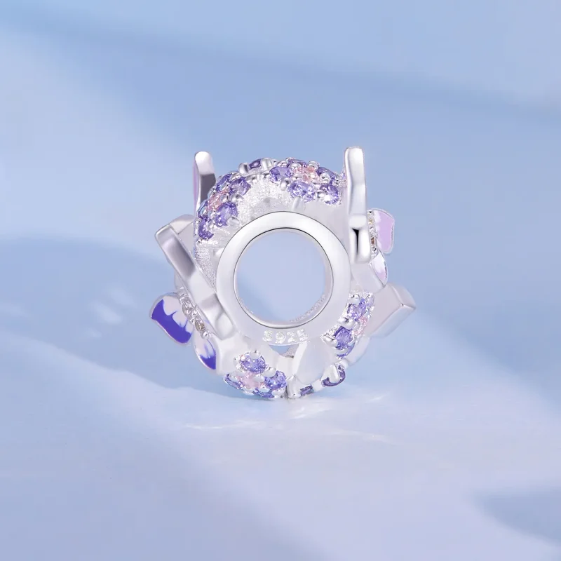 (imagine pentru) Pandora Stil Inimă în formă de fluture Charm - SCC2464 - Vizualizare 3