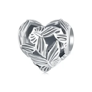(imagine pentru) Pandora Stil Inimă în formă de fluture Pandantiv - SCC2576