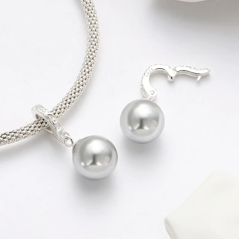 (imagine pentru) Pandora Stil Lacrimi de Mare Dangle - SCC2617 - Vizualizare 4