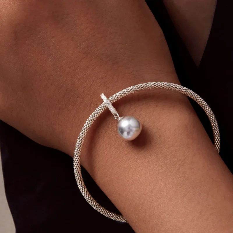 (imagine pentru) Pandora Stil Lacrimi de Mare Dangle - SCC2617 - Vizualizare 6