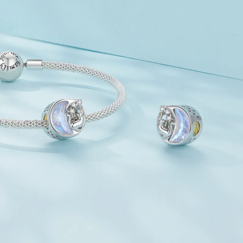 (imagine pentru) Pandora stil Lună Cat Charm - SCC2538 - Vizualizare 4