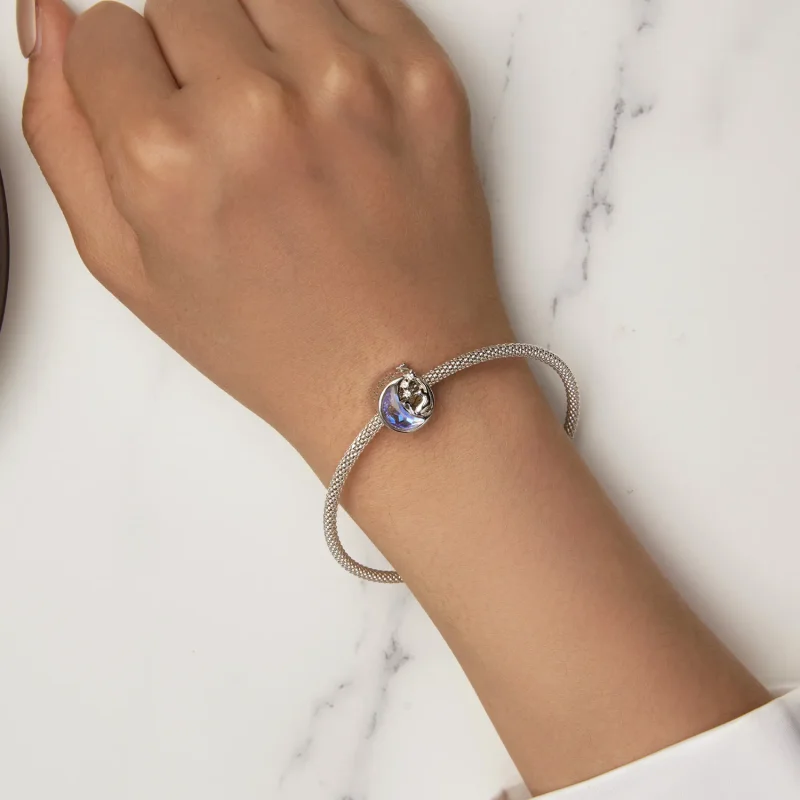 (imagine pentru) Pandora stil Lună Cat Charm - SCC2538 - Vizualizare 7
