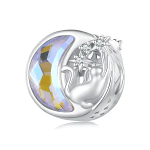 (imagine pentru) Pandora stil Lună Cat Charm - SCC2538