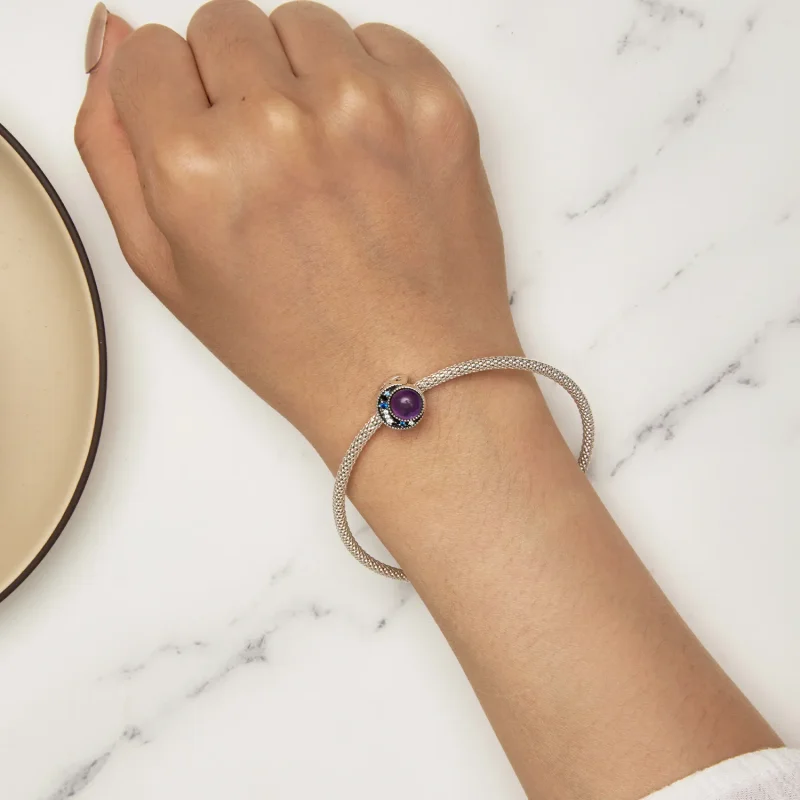 (imagine pentru) Pandora Stil Lună Pietre de Stare Amuletă - SCC2558 - Vizualizare 8