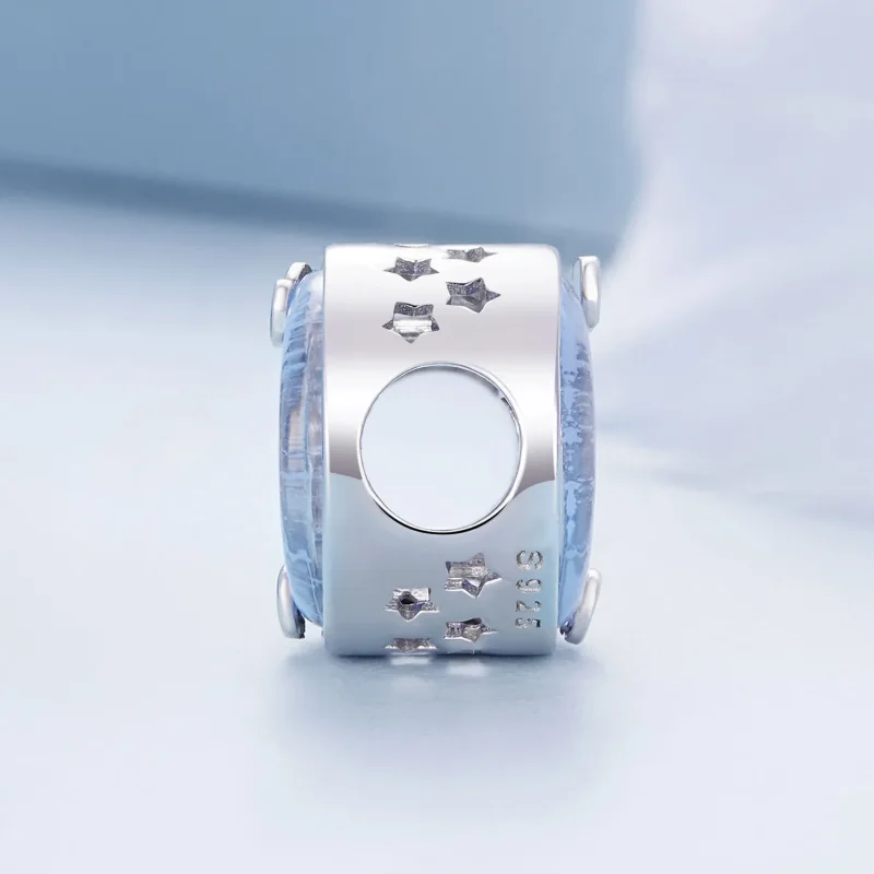 (imagine pentru) Pandora Stil Lună Starburst Breloc - BSC927 - Vizualizare 3
