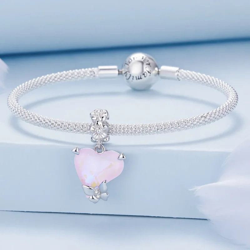 (imagine pentru) Pandora Stil Moșnic Fluture Dangle - BSC809 - Vizualizare 3