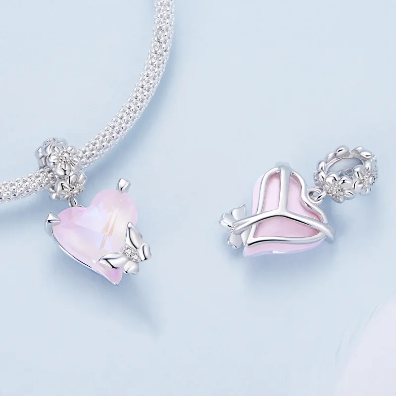 (imagine pentru) Pandora Stil Moșnic Fluture Dangle - BSC809 - Vizualizare 4