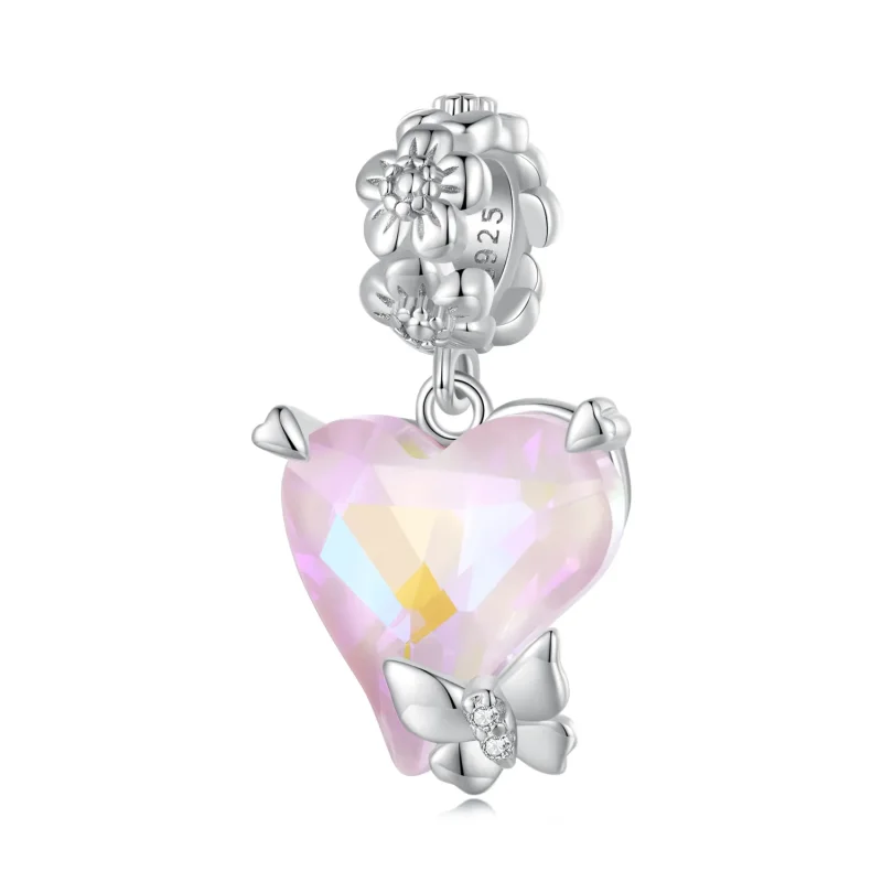 (imagine pentru) Pandora Stil Moșnic Fluture Dangle - BSC809 - Vizualizare 6