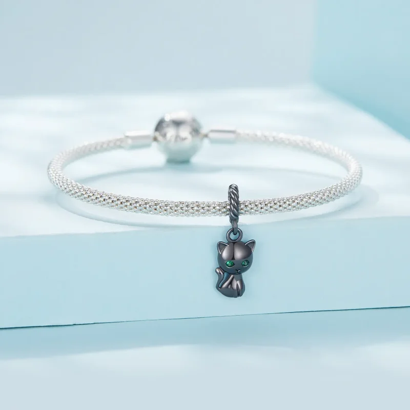 (imagine pentru) Pandora Stil Pisică Dangle - SCX122-D - Vizualizare 3