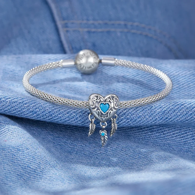 (imagine pentru) Pandora Stil Retră Charm Dream Catcher - SCC2567 - Vizualizare 3