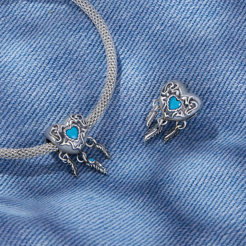 (imagine pentru) Pandora Stil Retră Charm Dream Catcher - SCC2567 - Vizualizare 4