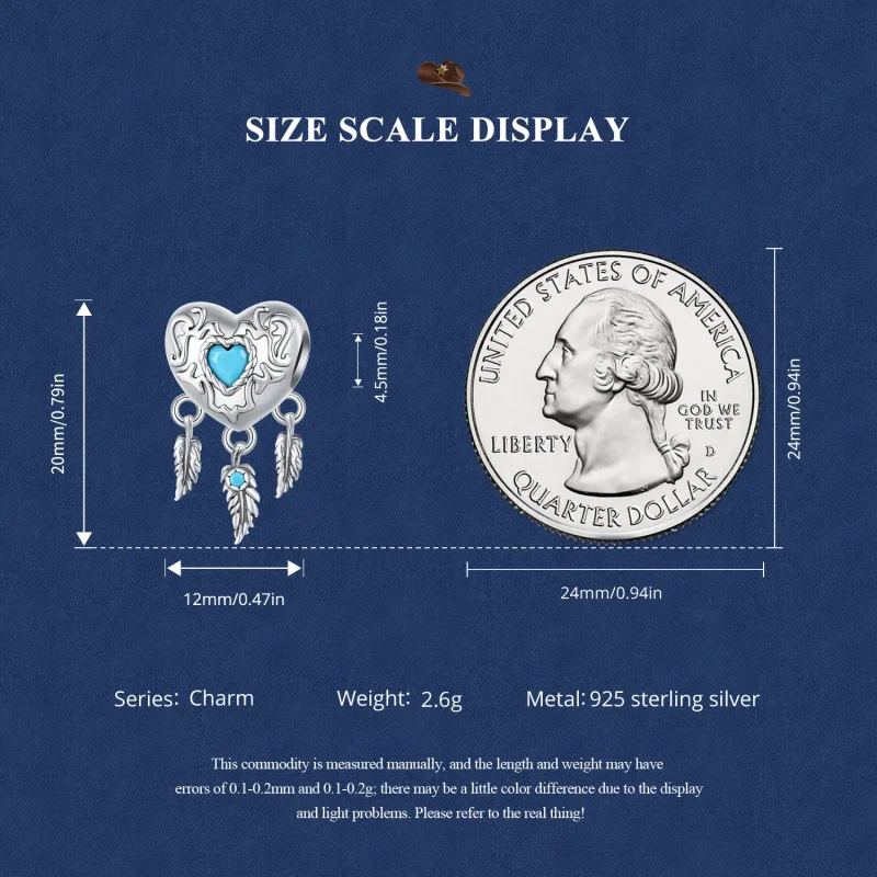 (imagine pentru) Pandora Stil Retră Charm Dream Catcher - SCC2567 - Vizualizare 7