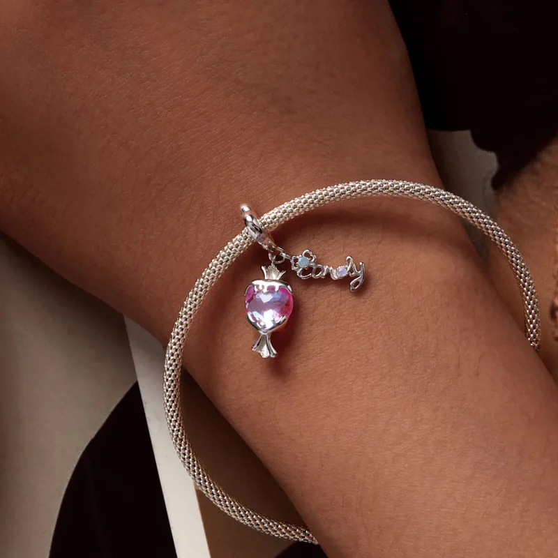 (imagine pentru) Pandora Stil Roșu Candy Dangle - SCC2640 - Vizualizare 5