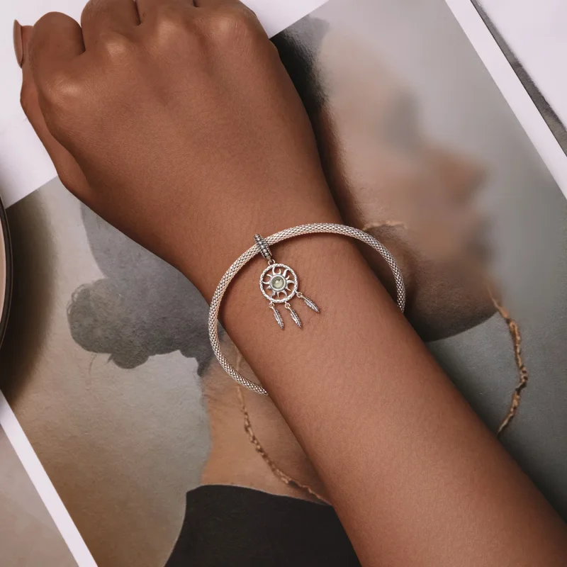 (imagine pentru) Pandora Stil Soare Dream Catcher Dangle - SCC2593 - Vizualizare 5