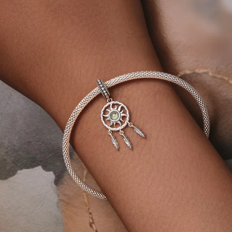 (imagine pentru) Pandora Stil Soare Dream Catcher Dangle - SCC2593 - Vizualizare 6