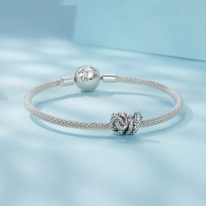 (imagine pentru) Pandora Stil Spirala Spirit Șarpe Charm - SCC2549 - Vizualizare 5