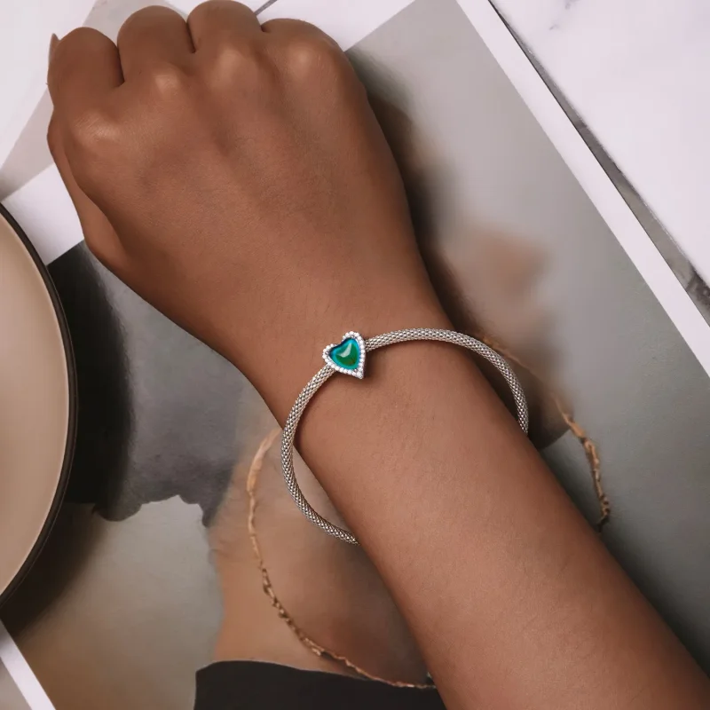 (imagine pentru) Pandora Stil Termosensibil Pietricică Charm de Stare de Spirit - SCC2596 - Vizualizare 9