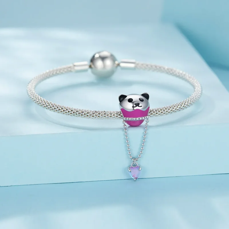 (imagine pentru) Pandora Stil Urs Balon cu Aer Cald Breloc - SCC2550 - Vizualizare 3