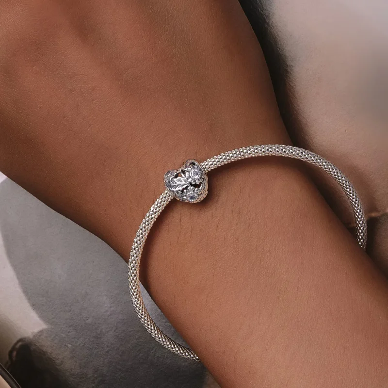(imagine pentru) Pandora Stil Vintage Charm cu Design de Viță Veche - SCC2610 - Vizualizare 7