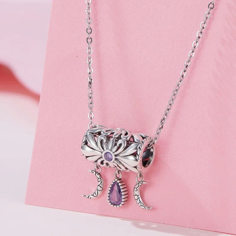 (imagine pentru) Pandora Stil Vintage Iris Charm - SCC2631 - Vizualizare 2