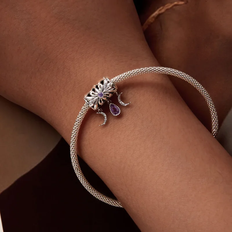(imagine pentru) Pandora Stil Vintage Iris Charm - SCC2631 - Vizualizare 6