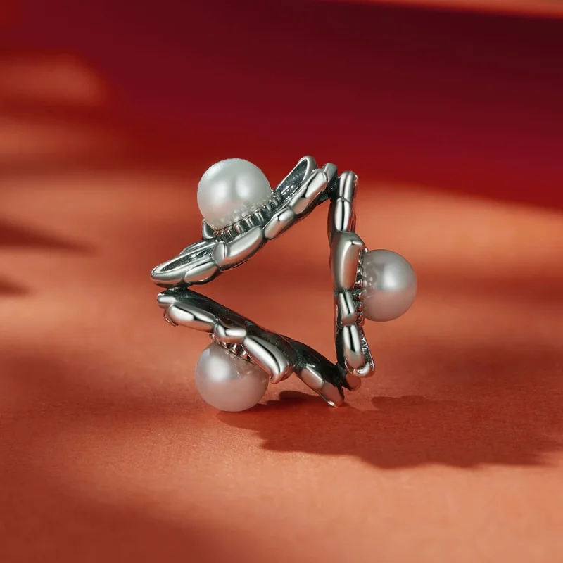(imagine pentru) Pandora Stil Vintage Vine Charm - SCC2611 - Vizualizare 3