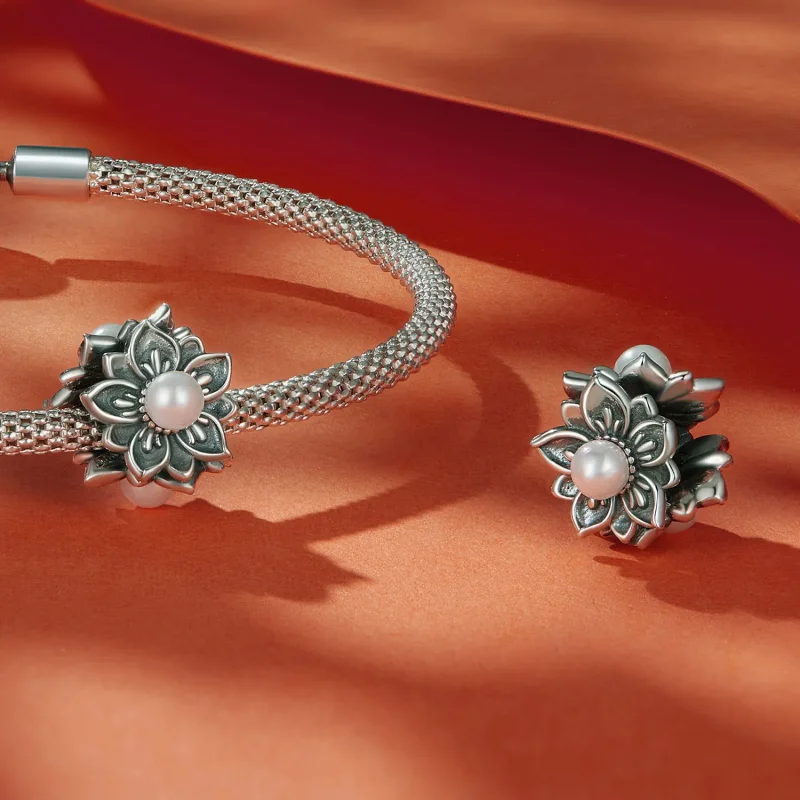 (imagine pentru) Pandora Stil Vintage Vine Charm - SCC2611 - Vizualizare 4