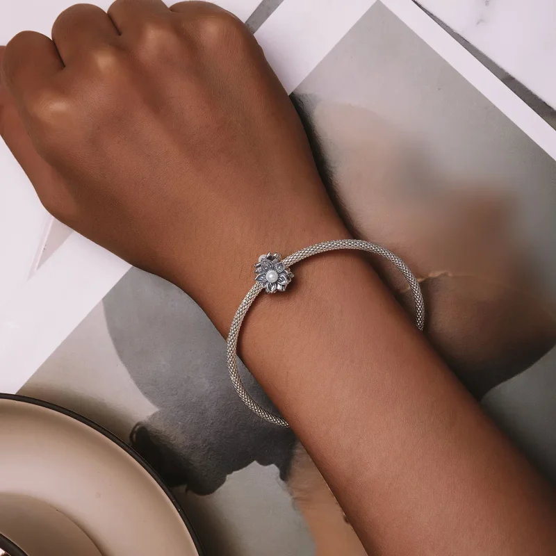 (imagine pentru) Pandora Stil Vintage Vine Charm - SCC2611 - Vizualizare 6