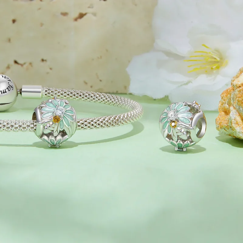 (imagine pentru) Pandora Stilul farmecului Daisy Bee - BSC895 - Vizualizare 4