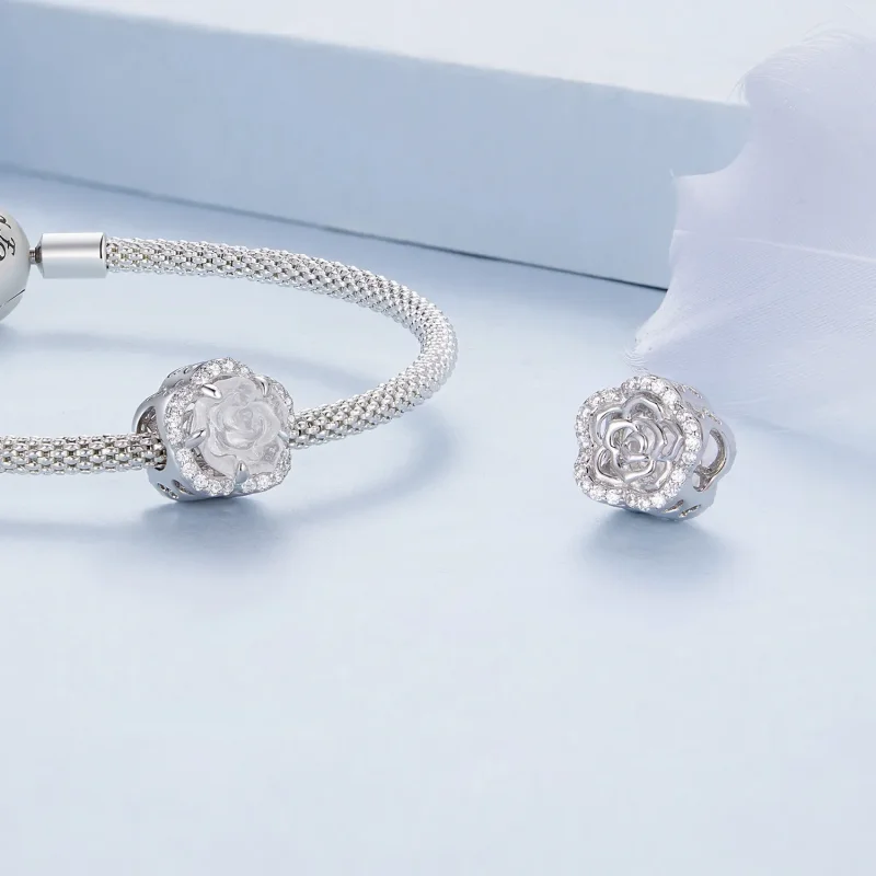 (imagine pentru) Pandora Stilul Pandantiv Cristal Roz - BSC904 - Vizualizare 7