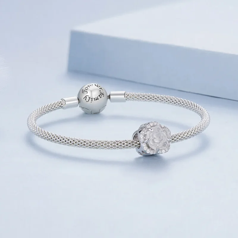 (imagine pentru) Pandora Stilul Pandantiv Cristal Roz - BSC904 - Vizualizare 9