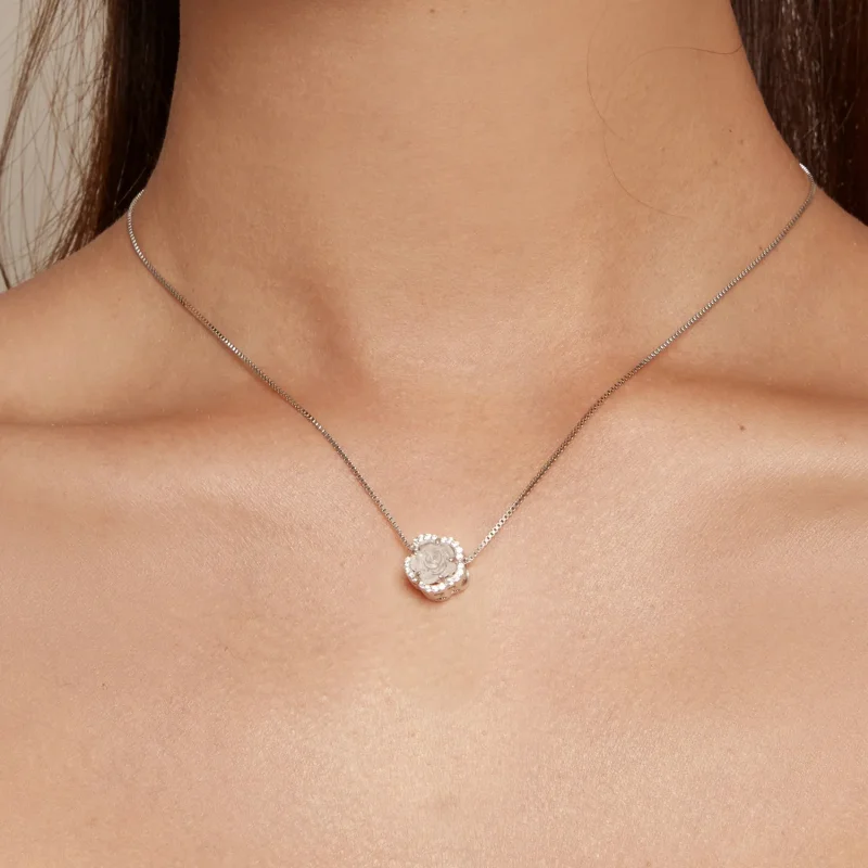 (imagine pentru) Pandora Stilul Pandantiv Cristal Roz - BSC904 - Vizualizare 11