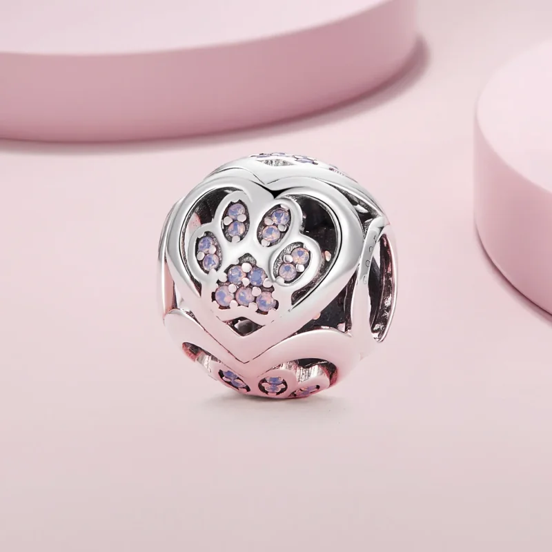 (imagine pentru) Pandora Style - Breloc model lăbuță - SCC2578 - Vizualizare 2
