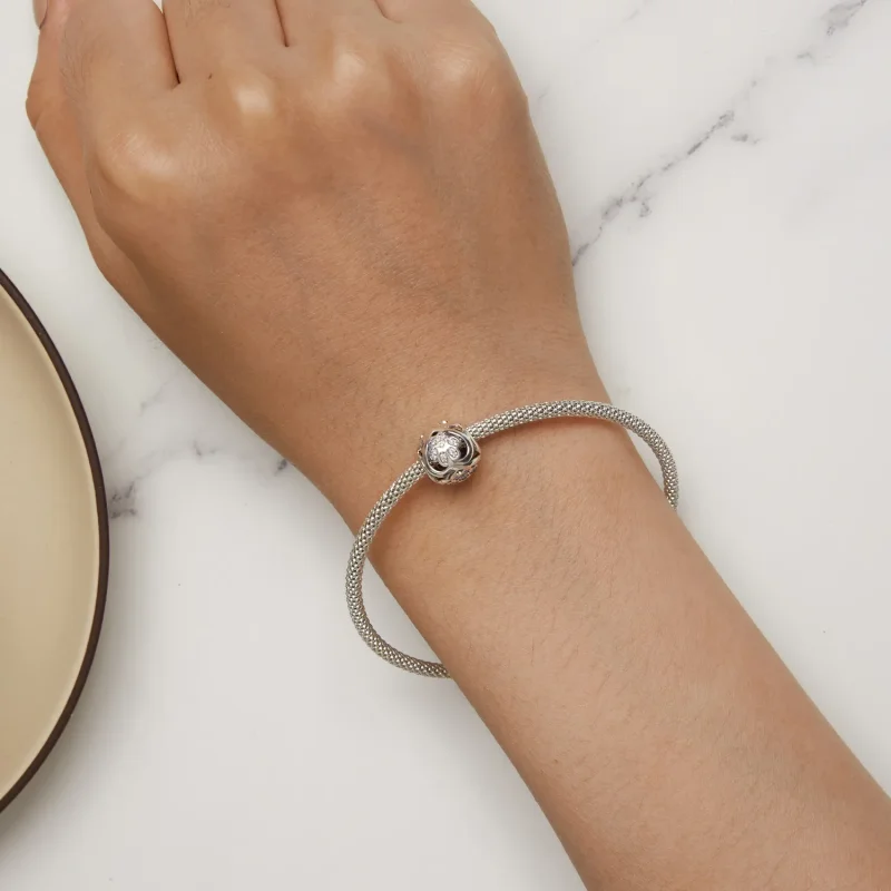 (imagine pentru) Pandora Style - Breloc model lăbuță - SCC2578 - Vizualizare 6