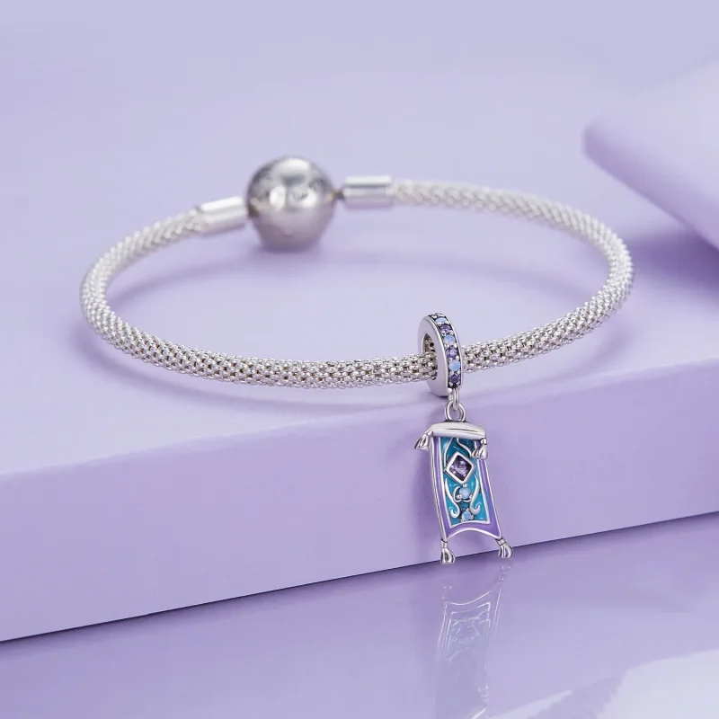 (imagine pentru) Pandora Style Cercei cu Pendul Covor Magic - BSC894 - Vizualizare 3