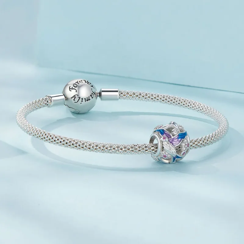 (imagine pentru) Pandora Style Cioara Charm - SCC2627 - Vizualizare 5