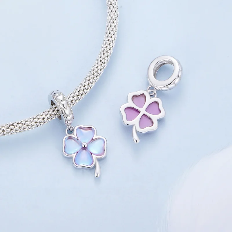 (imagine pentru) Pandora Style Clopotei cu patru foi - BSC899 - Vizualizare 4