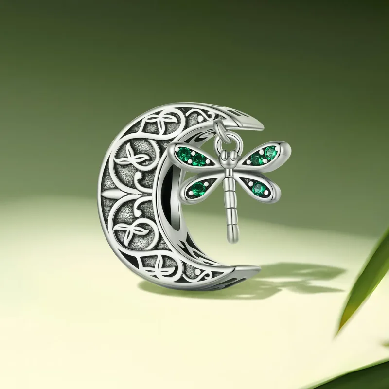(imagine pentru) Pandora Style Fermecătorul Dragonfly Charm - SCC2605 - Vizualizare 2