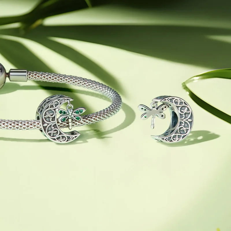 (imagine pentru) Pandora Style Fermecătorul Dragonfly Charm - SCC2605 - Vizualizare 4