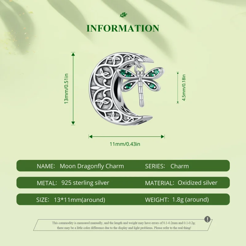 (imagine pentru) Pandora Style Fermecătorul Dragonfly Charm - SCC2605 - Vizualizare 6
