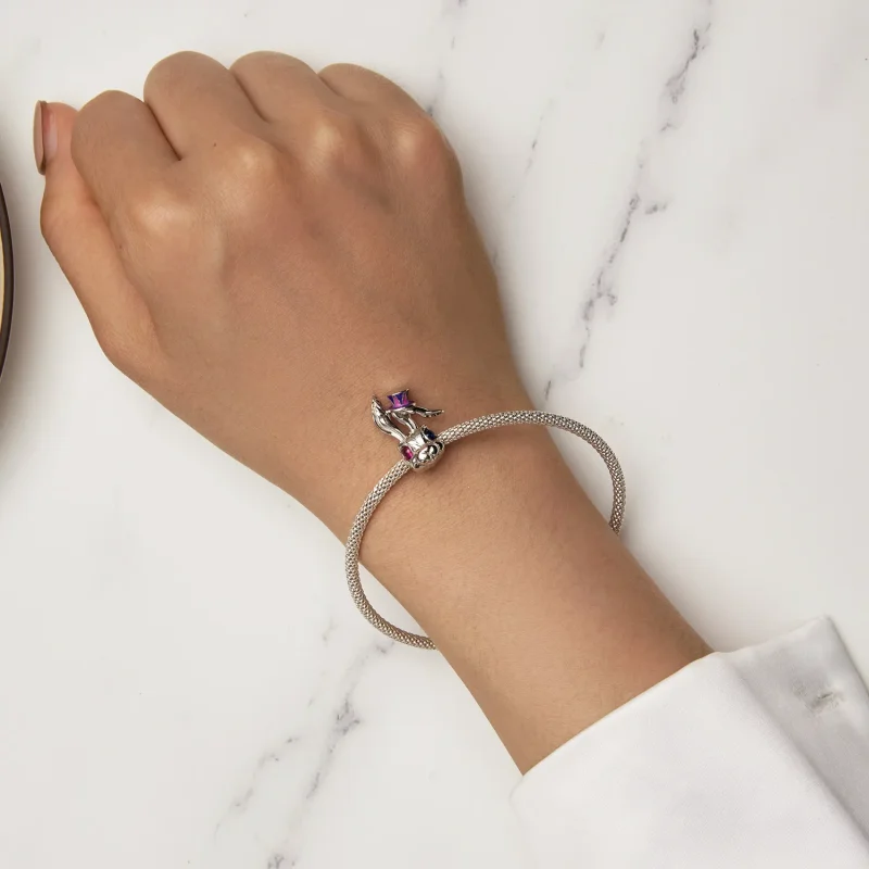 (imagine pentru) Pandora Style Magic Rabbit Charm - SCC2530 - Vizualizare 7