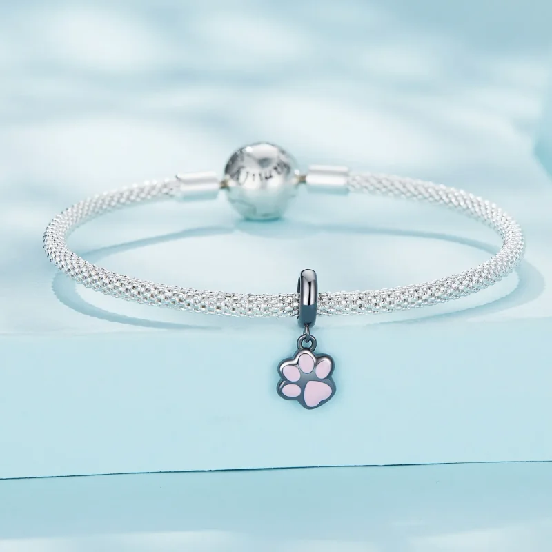 (imagine pentru) Pandora Style Mini Gheara de Pisică Neagră cu Pandantiv - SCC2476-D - Vizualizare 3