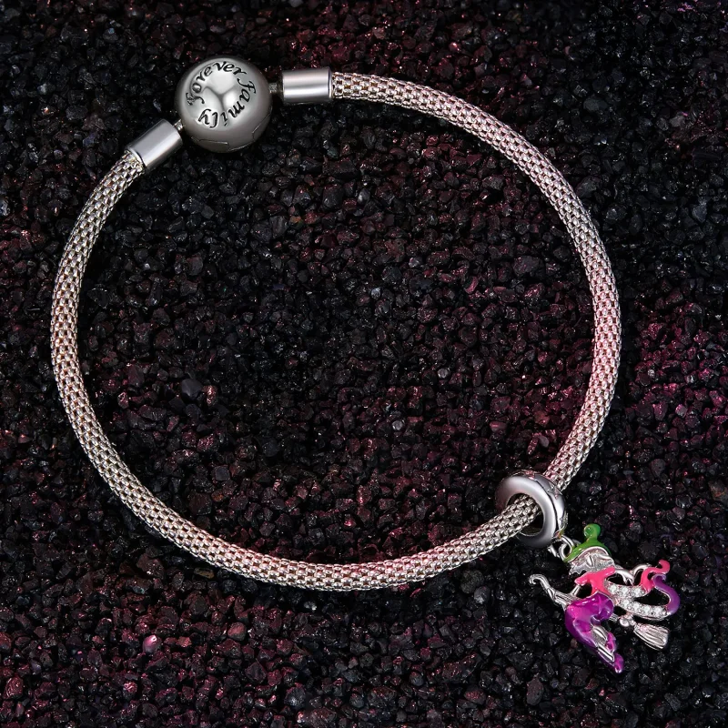 (imagine pentru) Pandora Style Pendulă vrăjitoare fosforescentă în întuneric - SCC2608 - Vizualizare 3