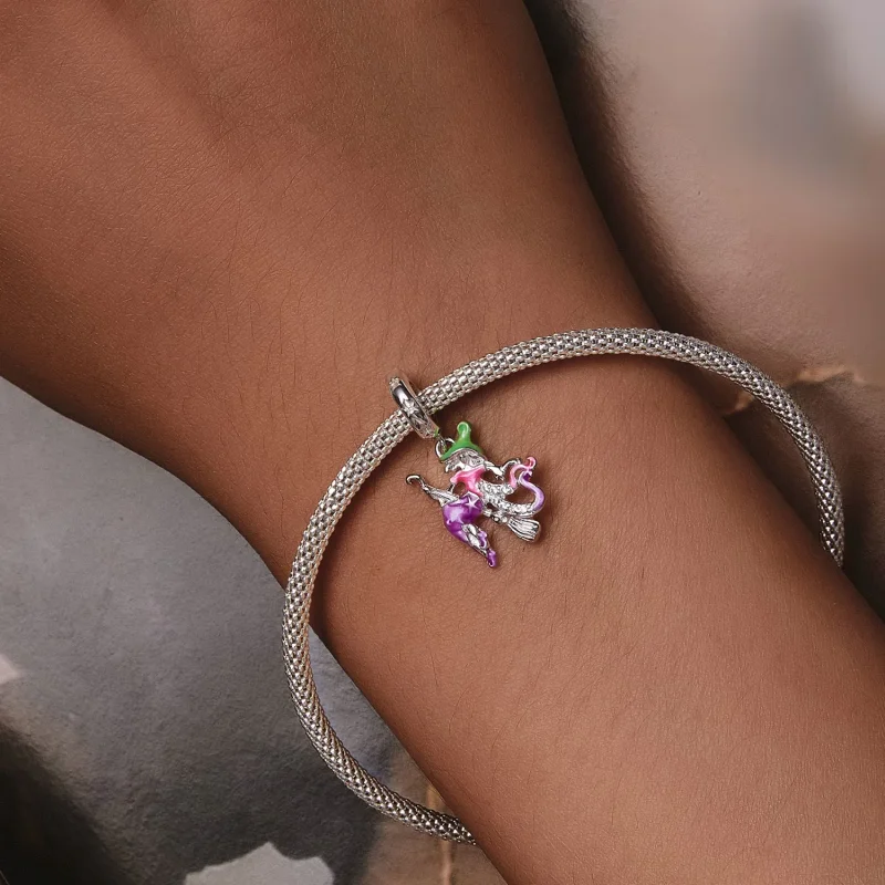 (imagine pentru) Pandora Style Pendulă vrăjitoare fosforescentă în întuneric - SCC2608 - Vizualizare 6