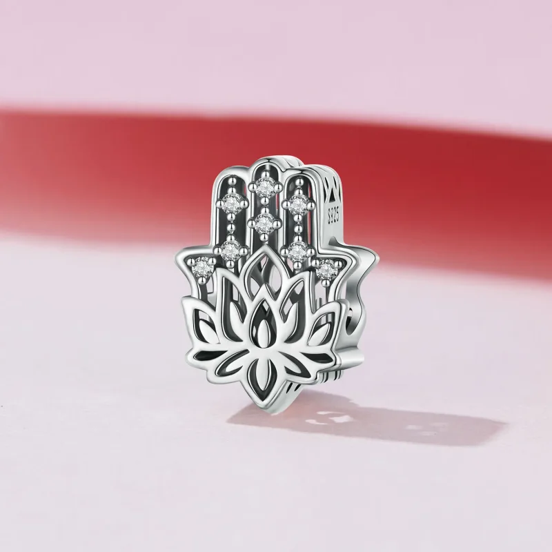 (imagine pentru) Pandora Style Talismanul Mâna lui Fatima - SCC2628 - Vizualizare 2