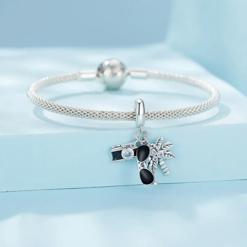(imagine pentru) Pandora Style Vacanță Dangle - SCC2557 - Vizualizare 3