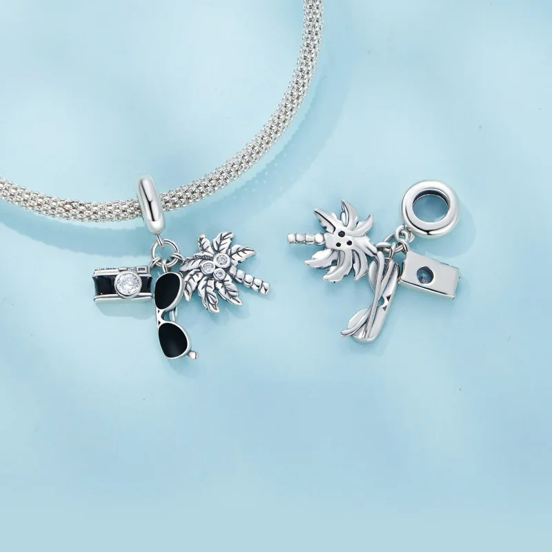 (imagine pentru) Pandora Style Vacanță Dangle - SCC2557 - Vizualizare 4